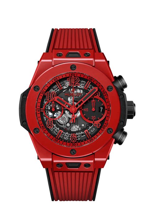 hublot rosso|Big Bang Unico Red Magic 42 mm .